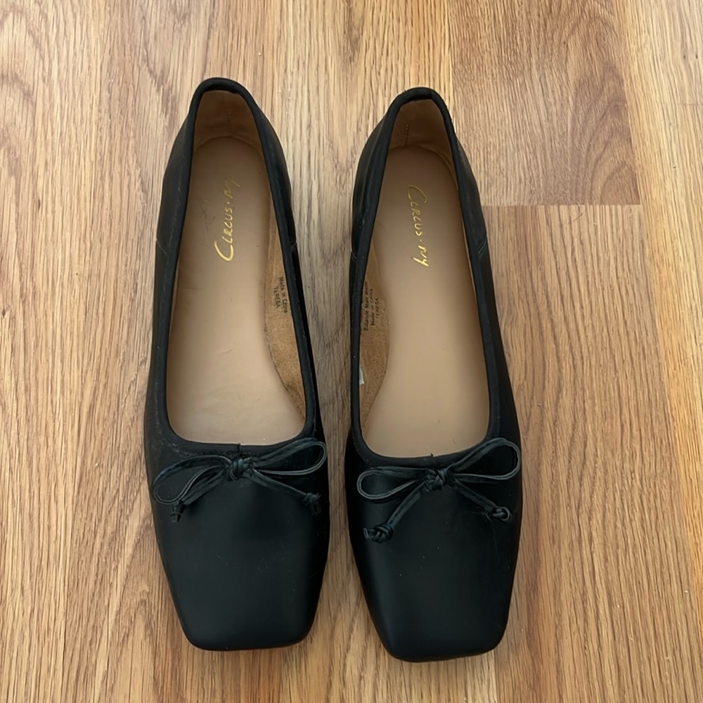 Sam Edelman square toe bow ballet flats